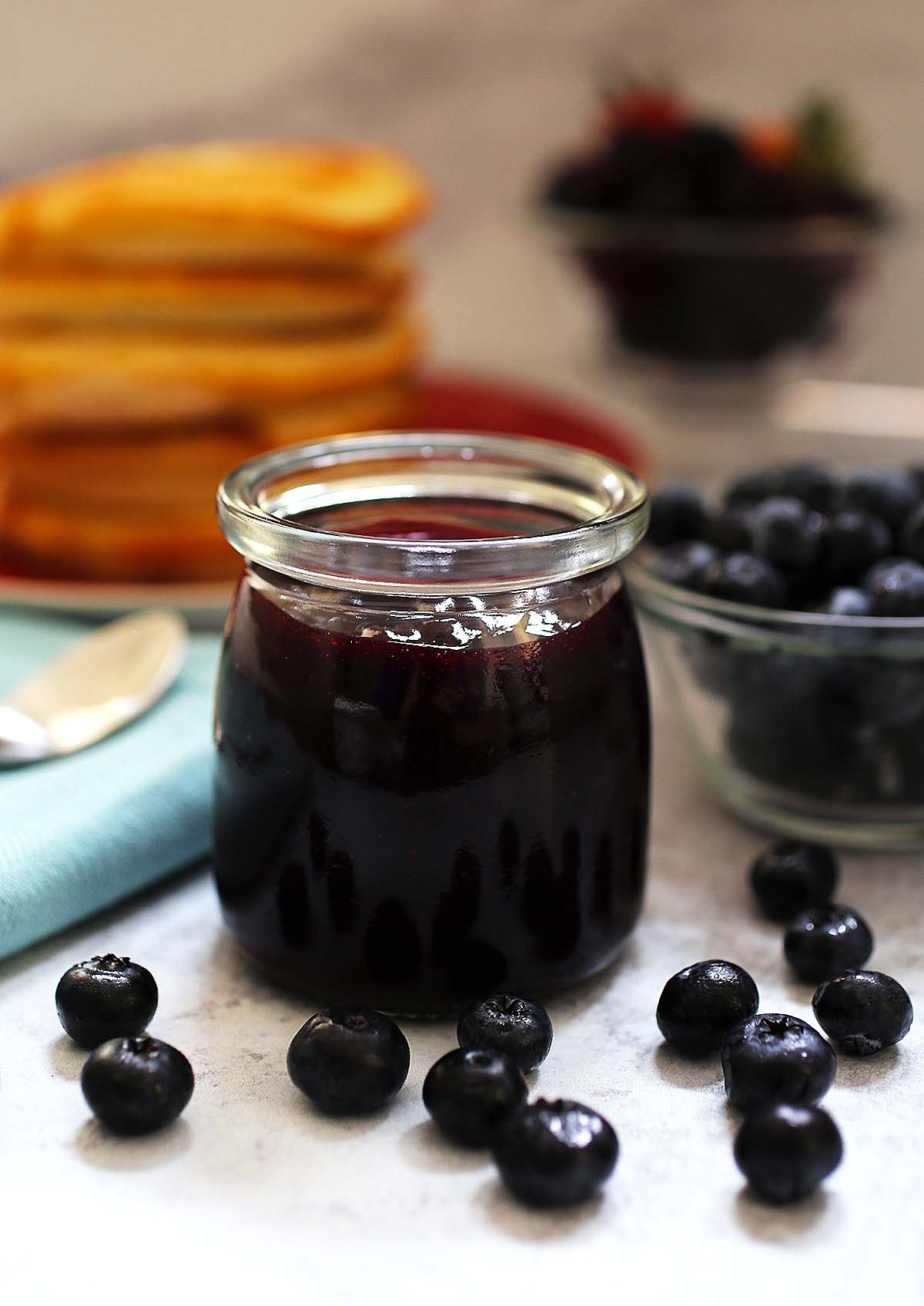 Homemade Blueberry Sauce