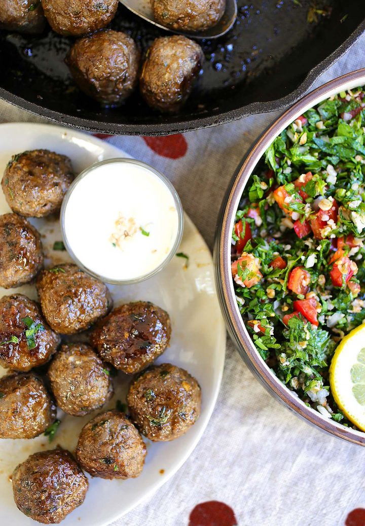 Beef Meatballs with Herbs and Spices