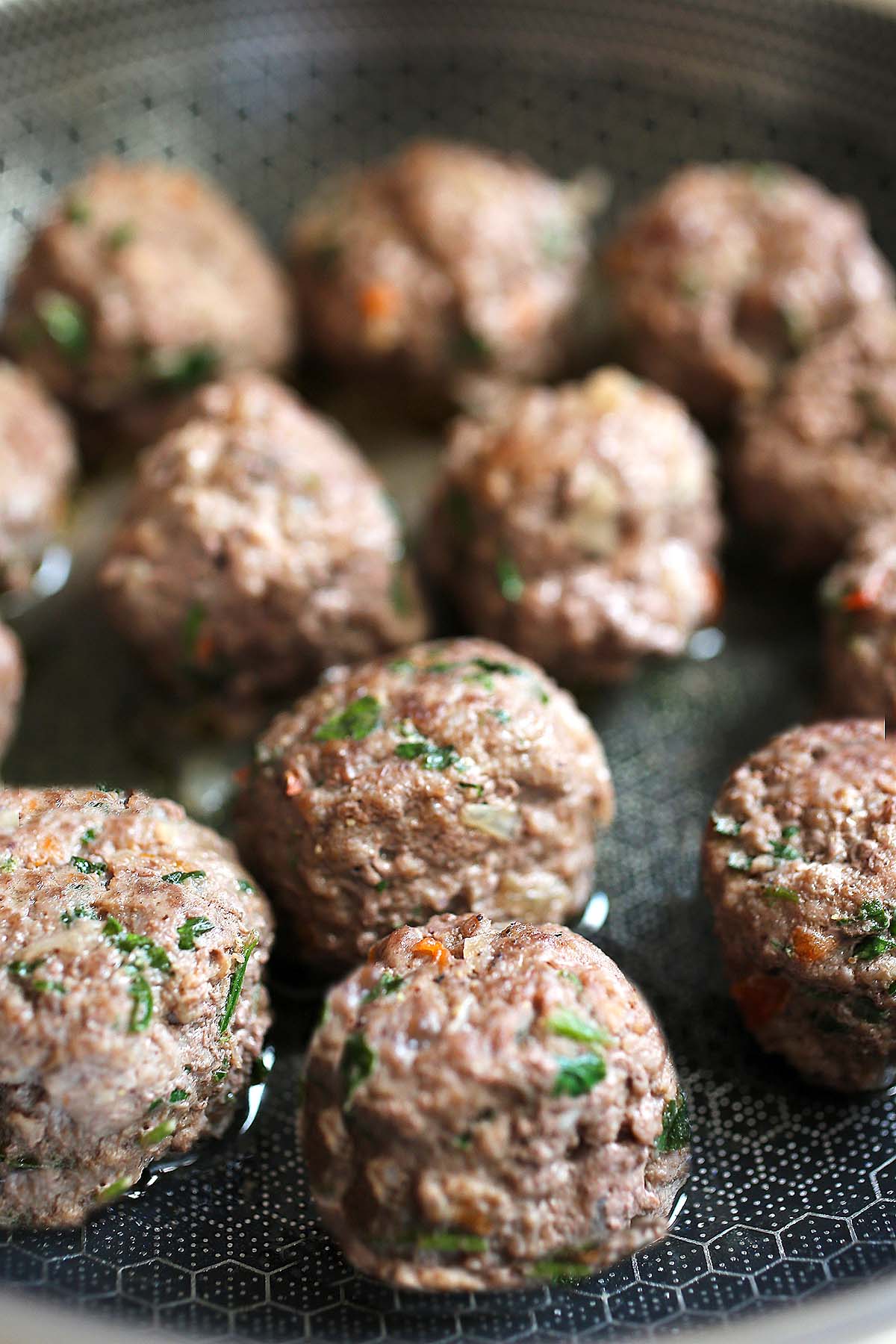 Beef Meatballs with Herbs and Spices