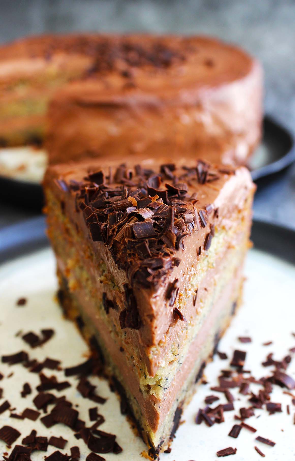 Banana Chocolate Cheese Cake