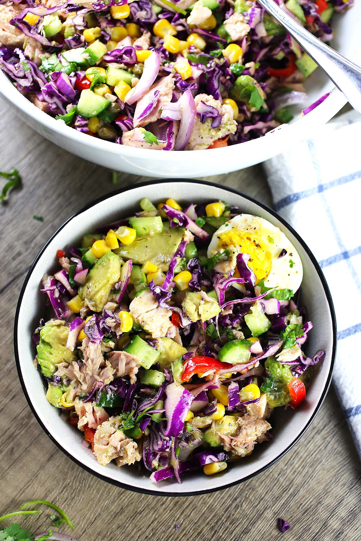 Healthy Mediterranean Tuna Salad