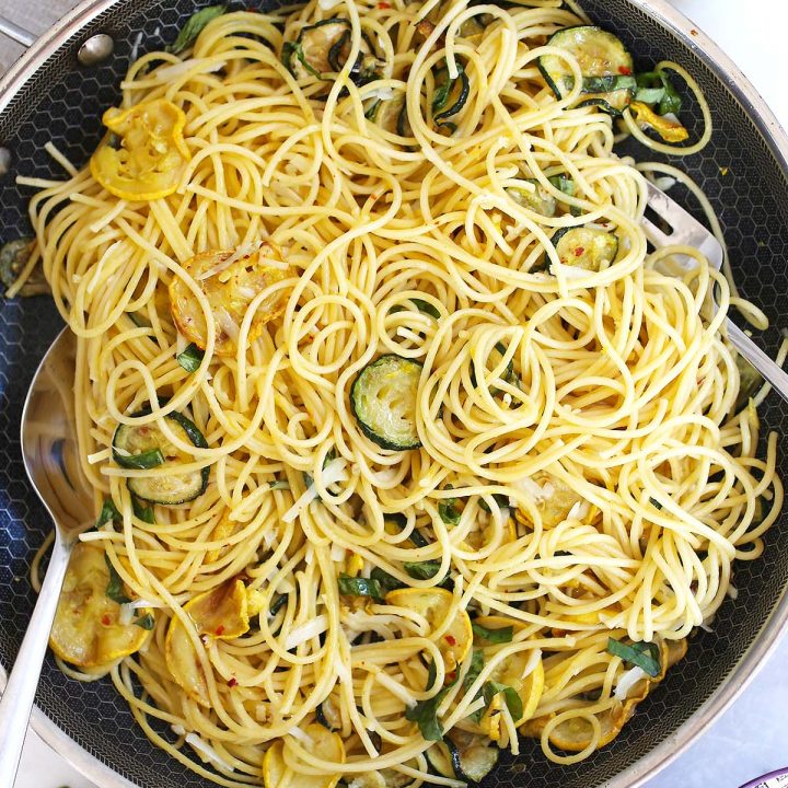 Spaghetti with Zucchini