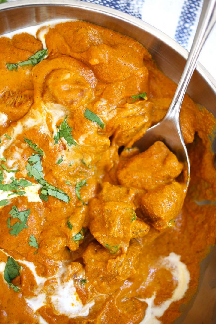 Creamy Cashew Butter Chicken
