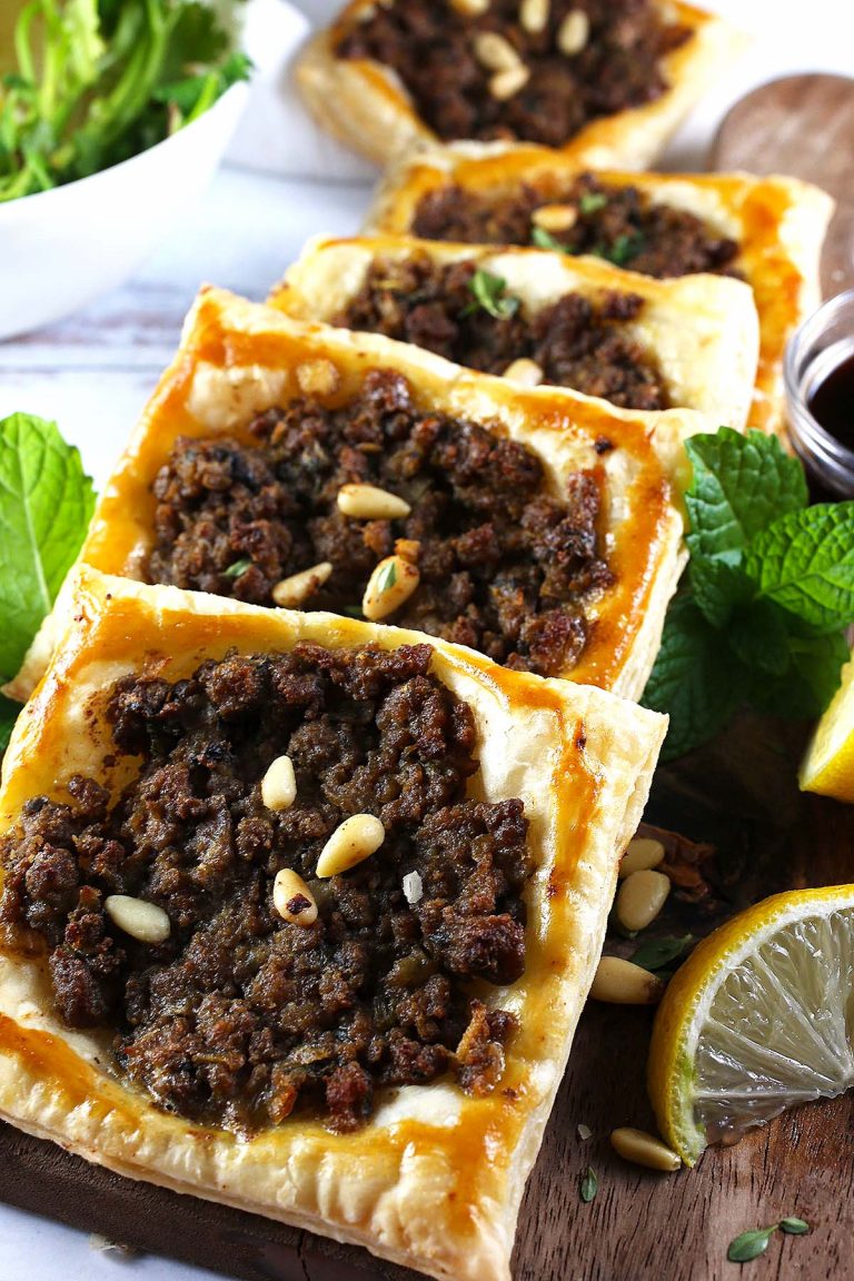 Spiced Beef Puffs