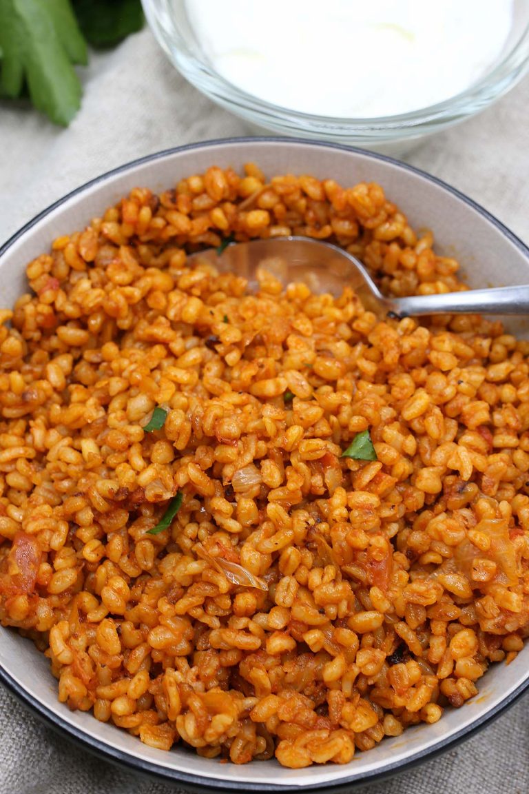 Bulgur Tomato Pilaf