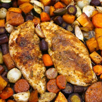 One–pan Chicken and Vegetable
